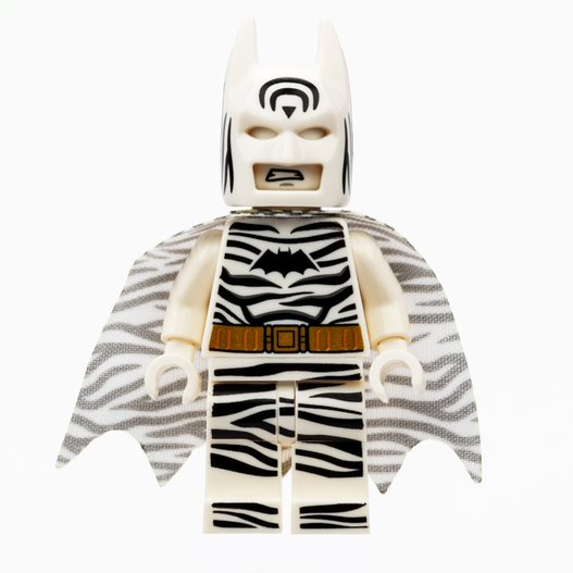 Lego Zebra Batman minifig