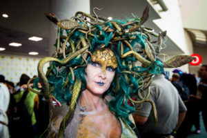 Day 3 in photos - Medusa cosplay