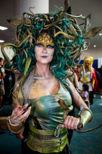 Day 3 in photos - Medusa cosplay
