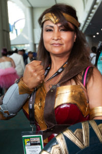 Day 3 in photos - Wonder Woman cosplay