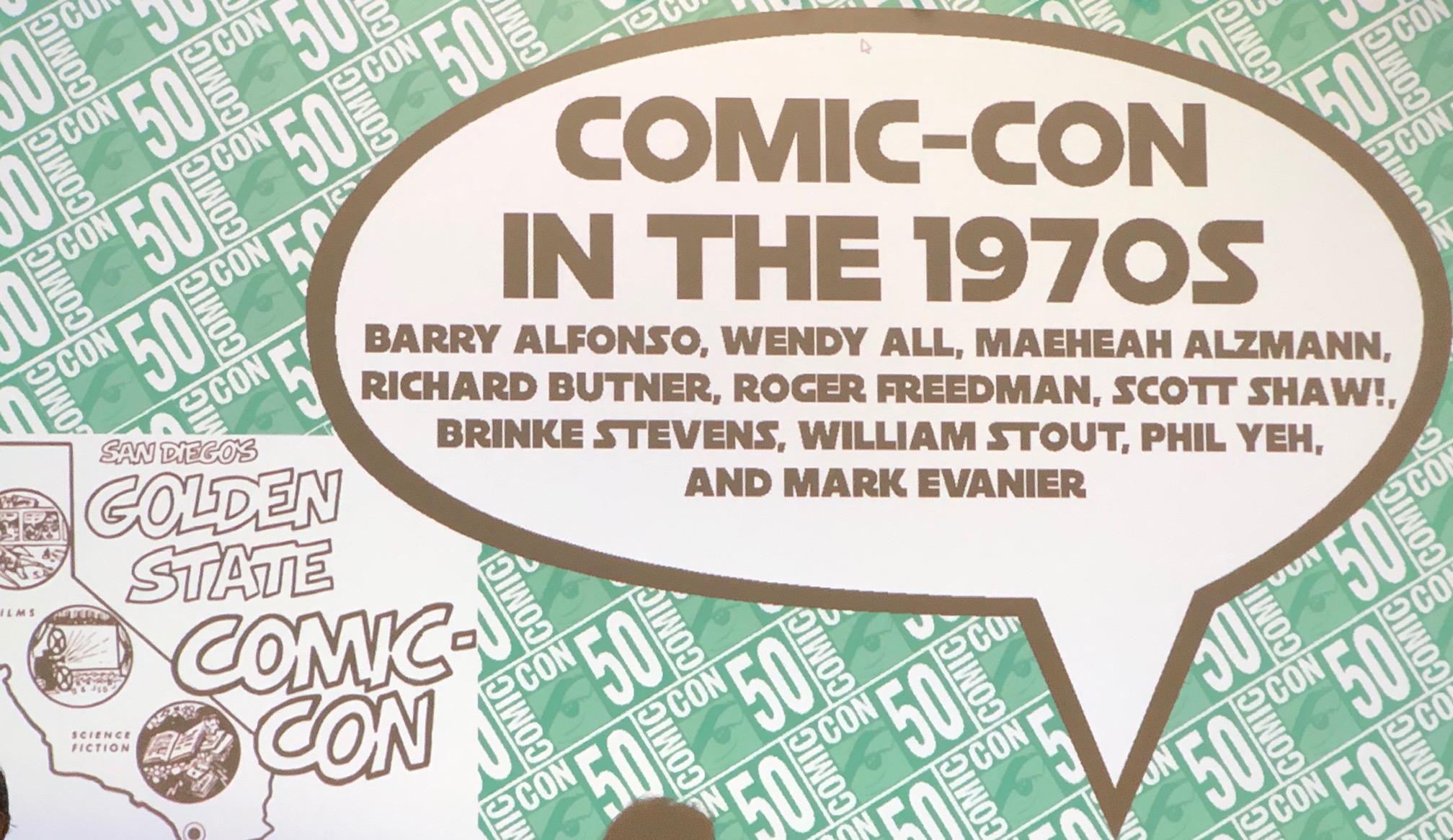 Comic-Con In the '70s panel