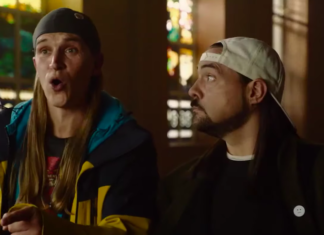 SDCC ’19: Kevin Smith’s JAY AND SILENT BOB REBOOT launches a NSFW trailer before his Saturday Hall H panel Jay and Silent Bob Reboot
