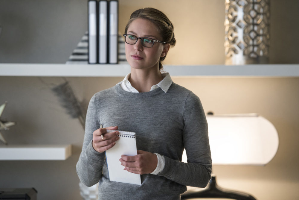 Melissa Benoist as Kara in The CW's Supergirl