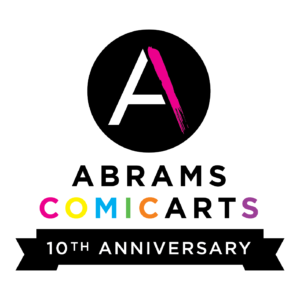 Abrams ComicArts 10th anniversary logo