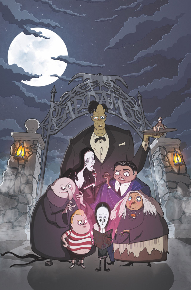 Addams Family Comic