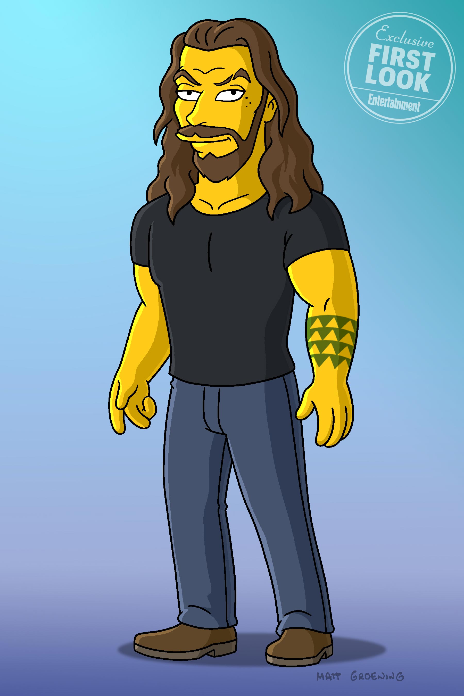 Jason Momoa Simpsons