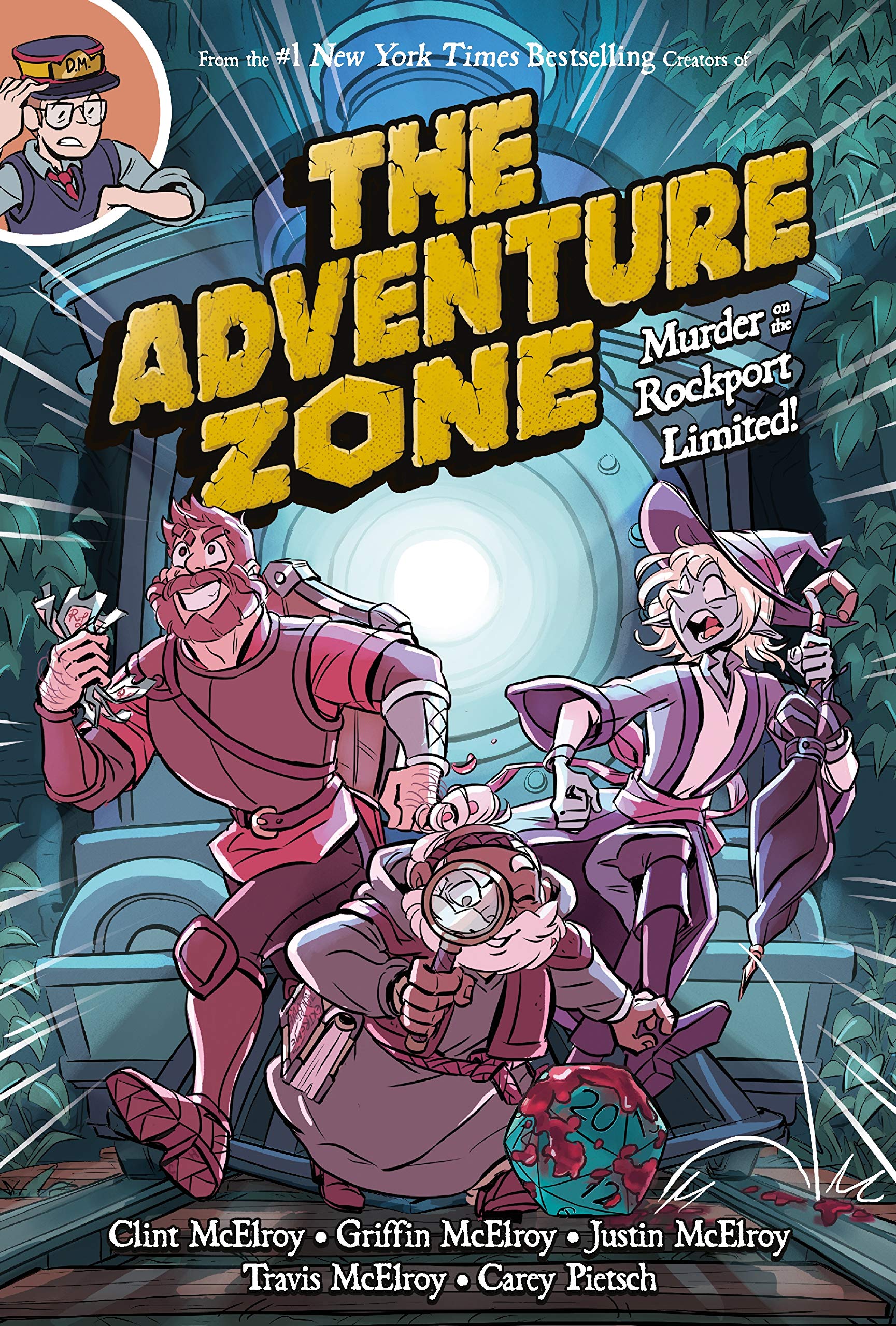The Adventure Zone: Murder on the Rockport Limited cover art