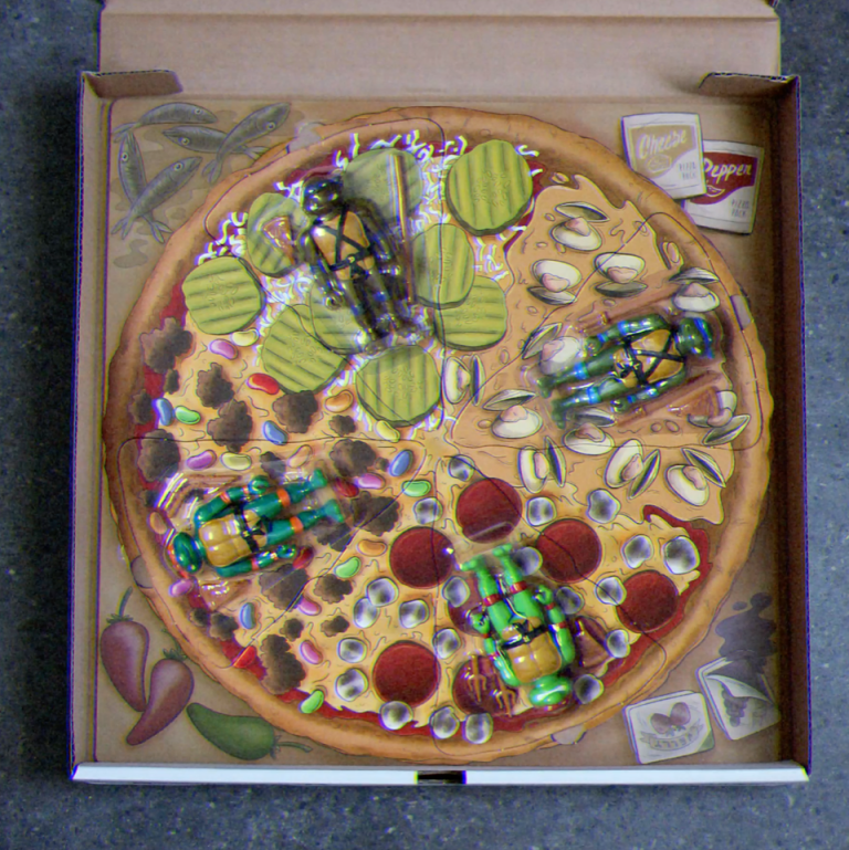 Super7 Teenage Mutant Ninja Turtle Pizza 