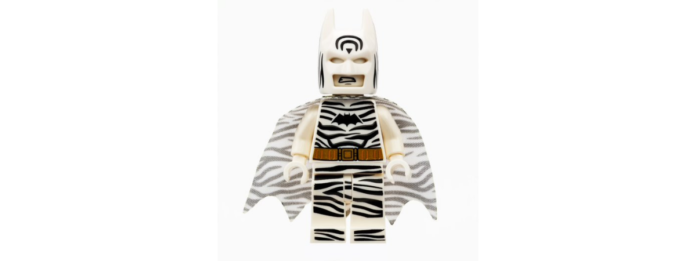 zebra-lego-batman Lego Zebra Batman premiering at SDCC 2019