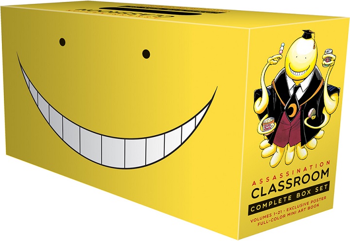 VIZ Media September Releaae: ASSASINATION CLASSROOM cover