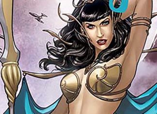EXCLUSIVE PREVIEW: Bettie goes to Mars in BETTIE PAGE: UNBOUND #3 Bettie Page: Unbound #3