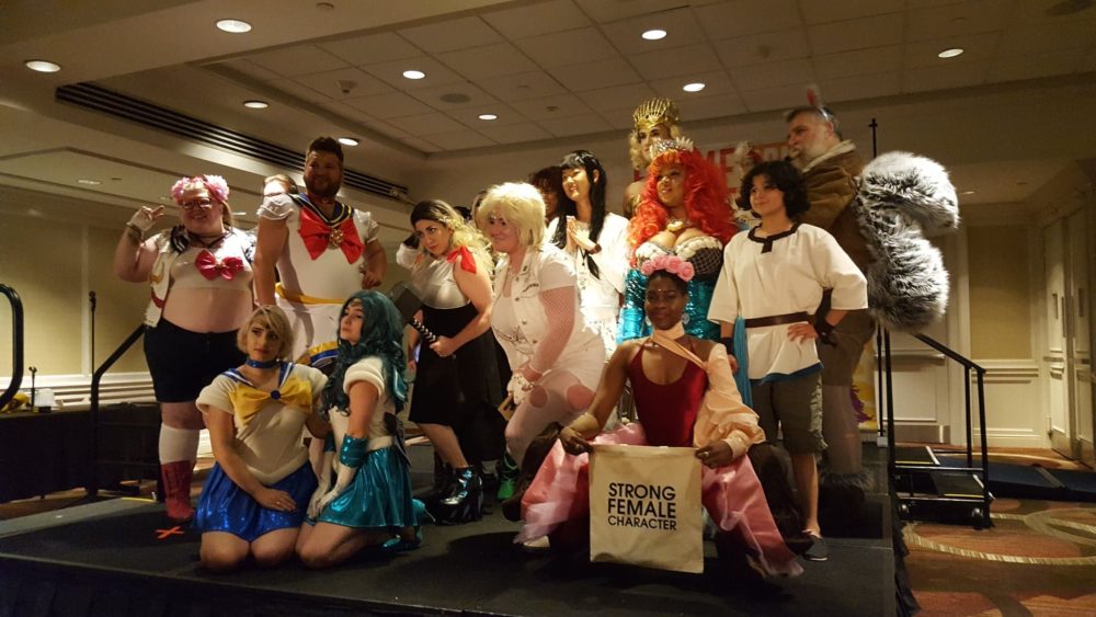 The winners and honorable mentions of the Flamecon 2019 Cosplay Contest.