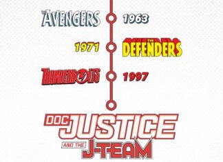 Who are DOC JUSTICE AND THE J-TEAM? Marvel’s “next great Super Hero team”