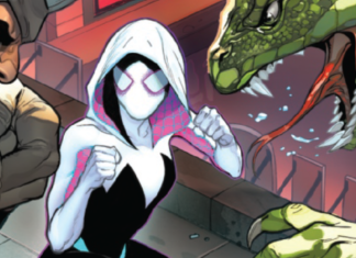EXCLUSIVE PREVIEW: Arcade keeps Gwen on her toes in GHOST-SPIDER ANNUAL (2019) #1