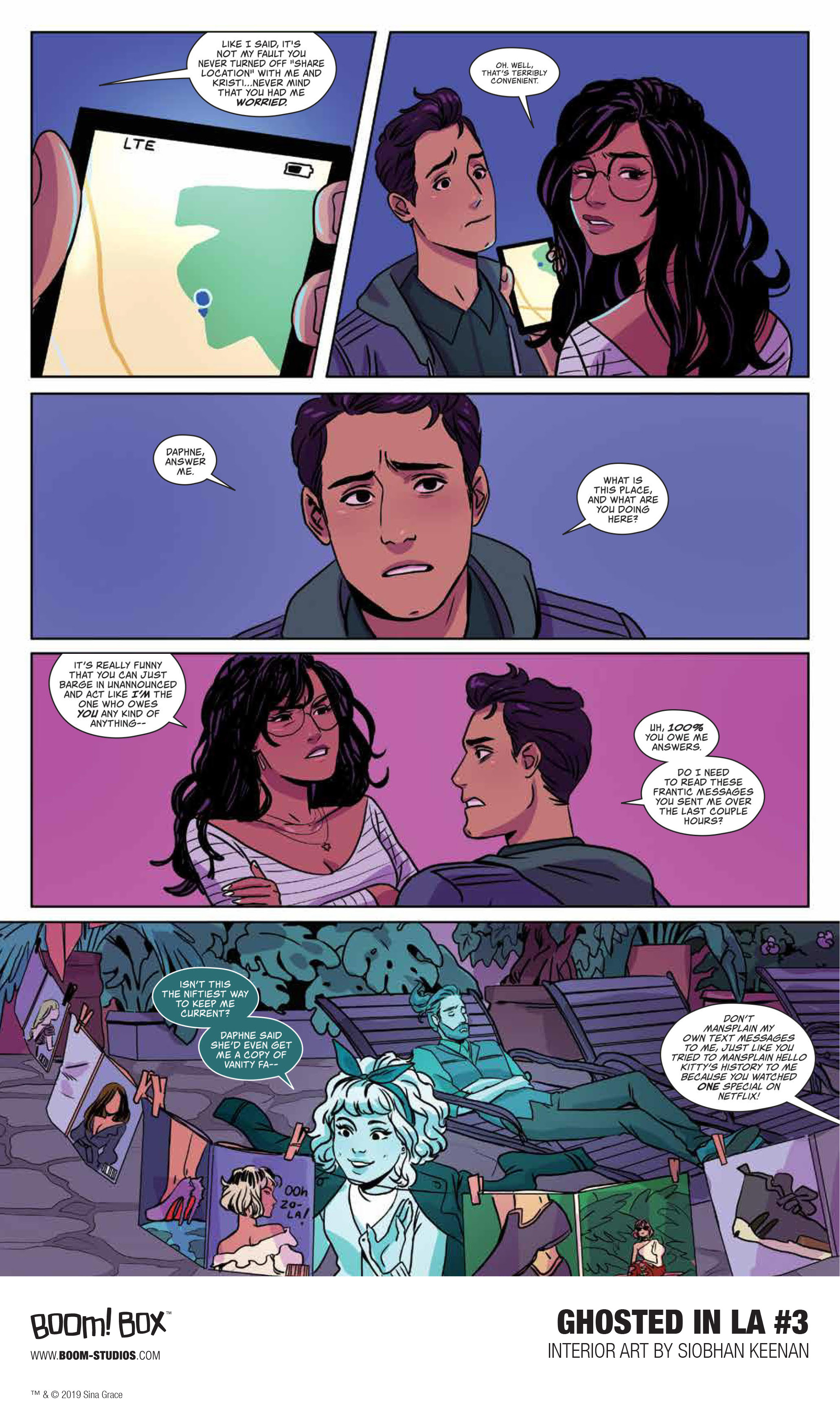 Ghosted in L.A. #3 preview page 2