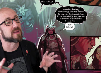 Watch Kieron Gillen explain how to fill out a character sheet in the DIE RPG