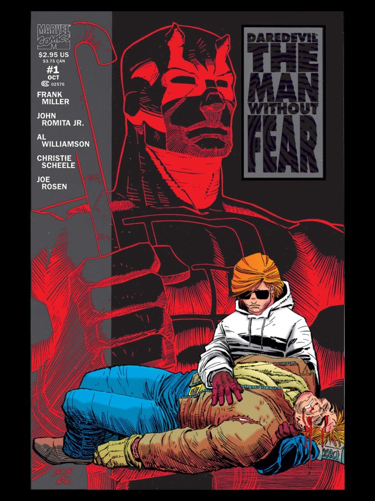 Daredevil: Man Without Fear launch missing from Marvel Comics #1000