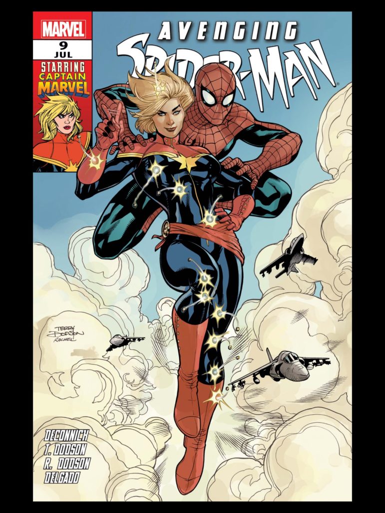 Carol Danvers as Captain Marvel missing from Marvel Comics #1000