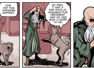 A Year of Free Comics: The light comedy of THE PLANET WITH NO BEER from Von Allan