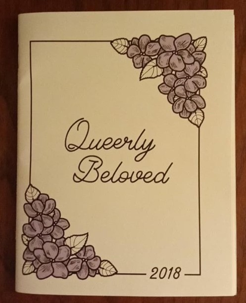 The Queerly Beloved booklet from the podcast Queer’s The Thing.