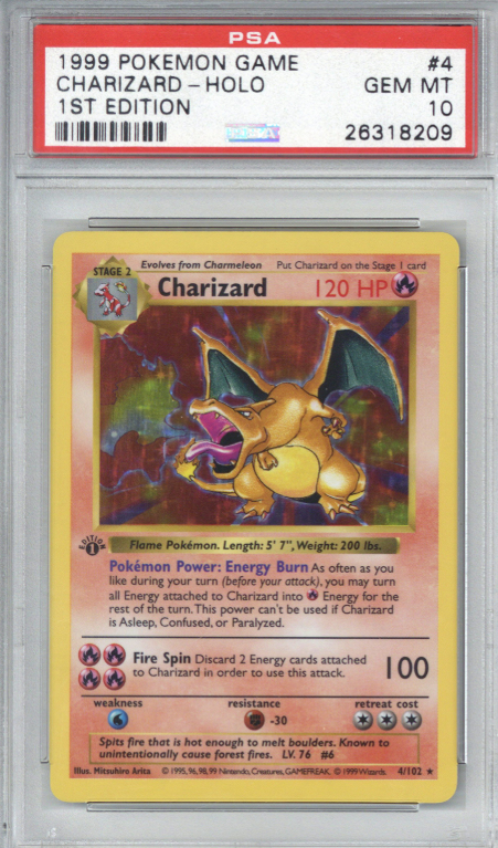 Pokémon cards auction