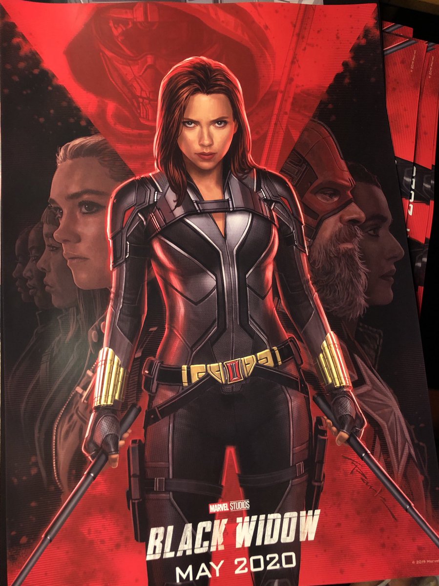 black widow poster