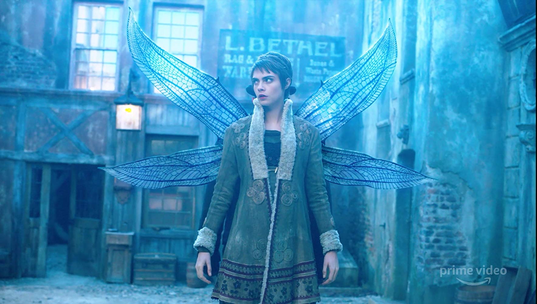 Cara Delevingne as Vignette Stonemoss in Carnival Row