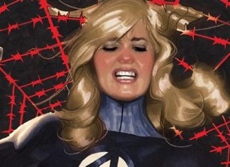 EXCLUSIVE PREVIEW: Sue & Natasha seek info in Madripoor in INVISIBLE WOMAN #2 Invisible Woman #2 exclusive preview