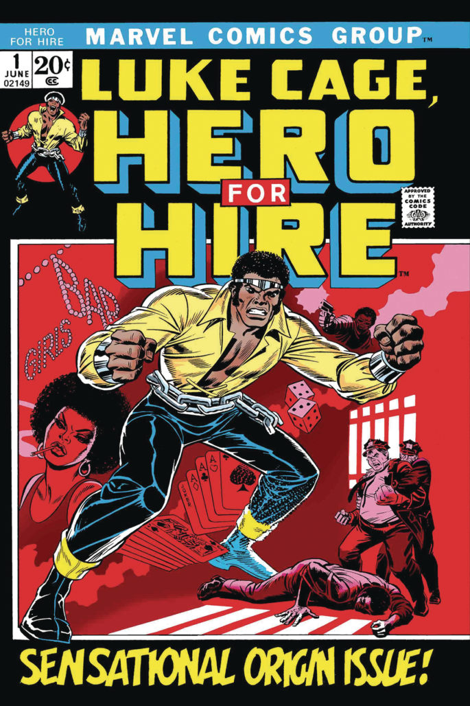 Luke Cage #1 missing from Marvel Comics #1000
