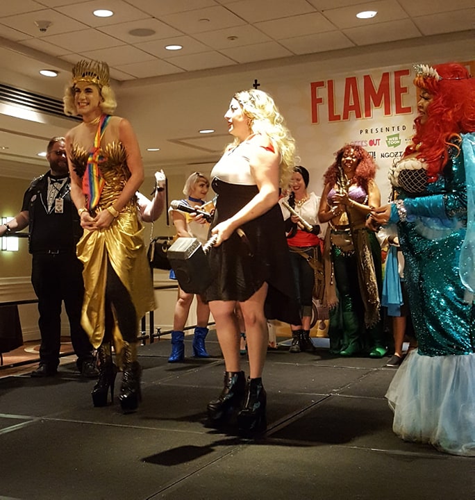 The Flamecon 2019 first place winner in the Cosplay Contest.