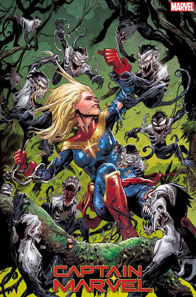 Captain Marvel #13 Venom Island variant