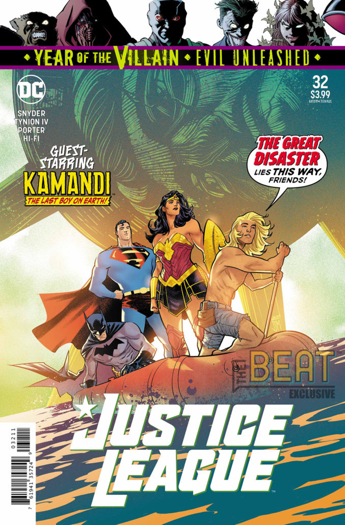 Justice League 32 Preview Cover