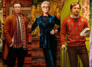 The only thing to brighten up your Monday … new character posters from Rian Johnson’s KNIVES OUT! Knives Out