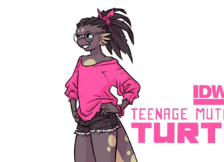 Sophie Campbell brings Mona Lisa to her TMNT run with issue #101 mona lisa tmnt