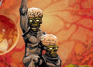 EXCLUSIVE PREVIEW: WARLORD OF MARS ATTACKS #4 goes back to Barsoom Warlord of Mars Attacks #4