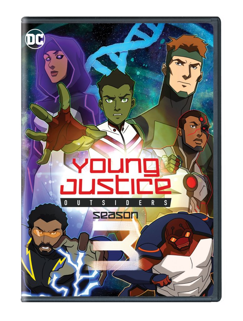 Young Justice Outsiders blu-ray