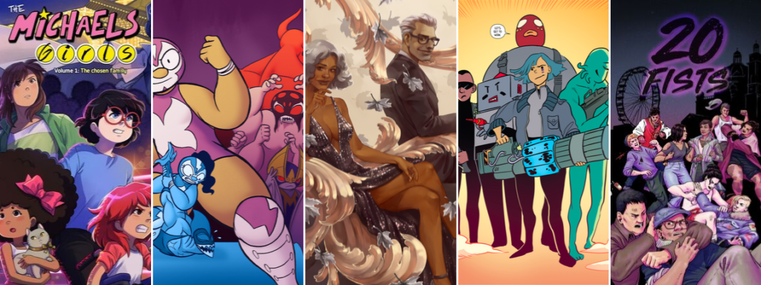 Crowdfunding Comics Round-Up 9/20: Michaels Girls, The Legend of La Mariposa: The Demon Gauntlet, Smut Peddler: Silver, Ship Wrecked Vol. 4, 20 Fists