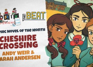 GRAPHIC NOVEL CLUB: CHESHIRE CROSSING Collaborators Sarah Andersen & Andy Weir Chat About Ridley Scott and the Supernatural