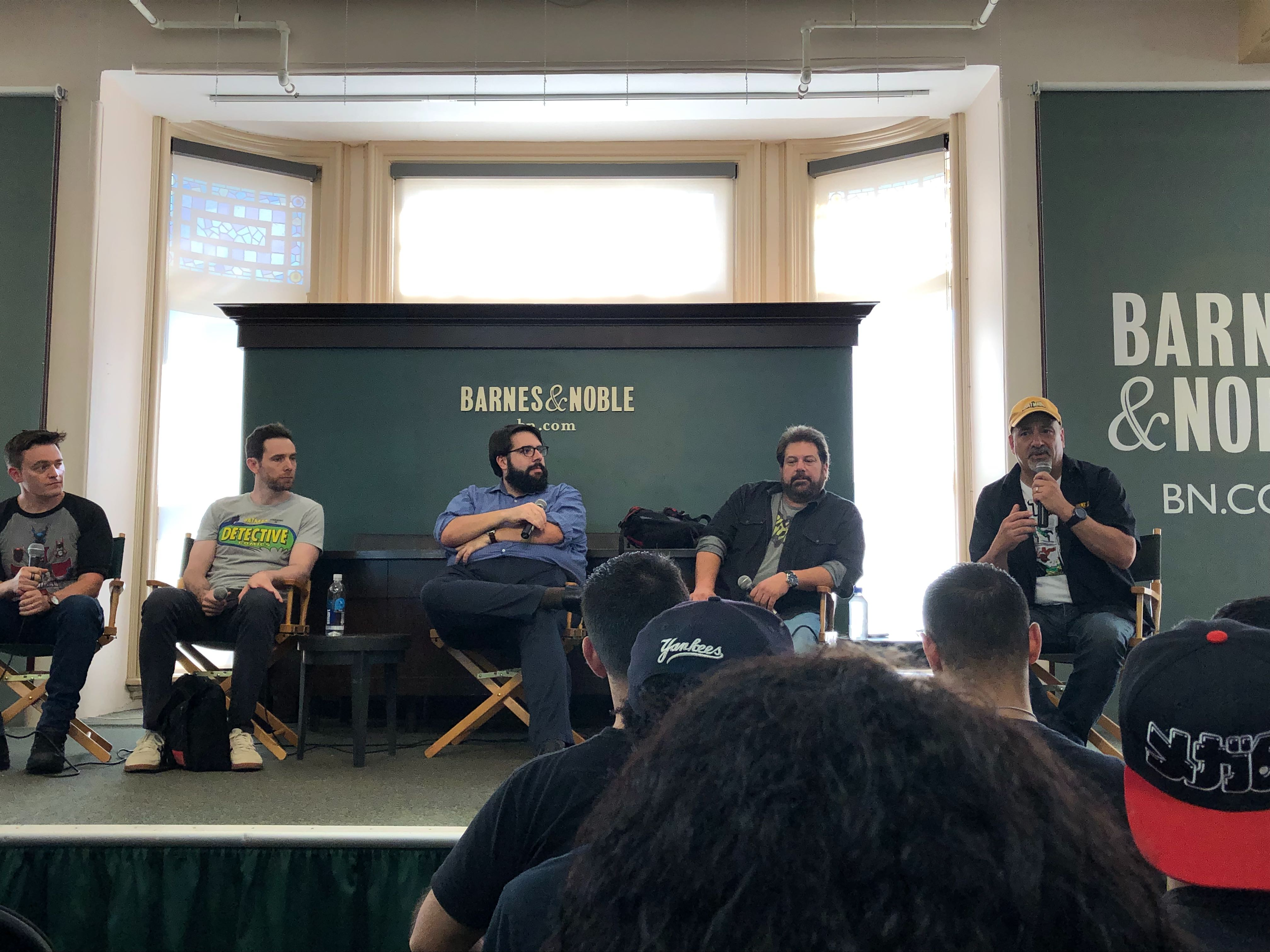 Scott Snyder, Brad Walker, James Tynion IV, Peter J. Tomasi, and Dan Didio