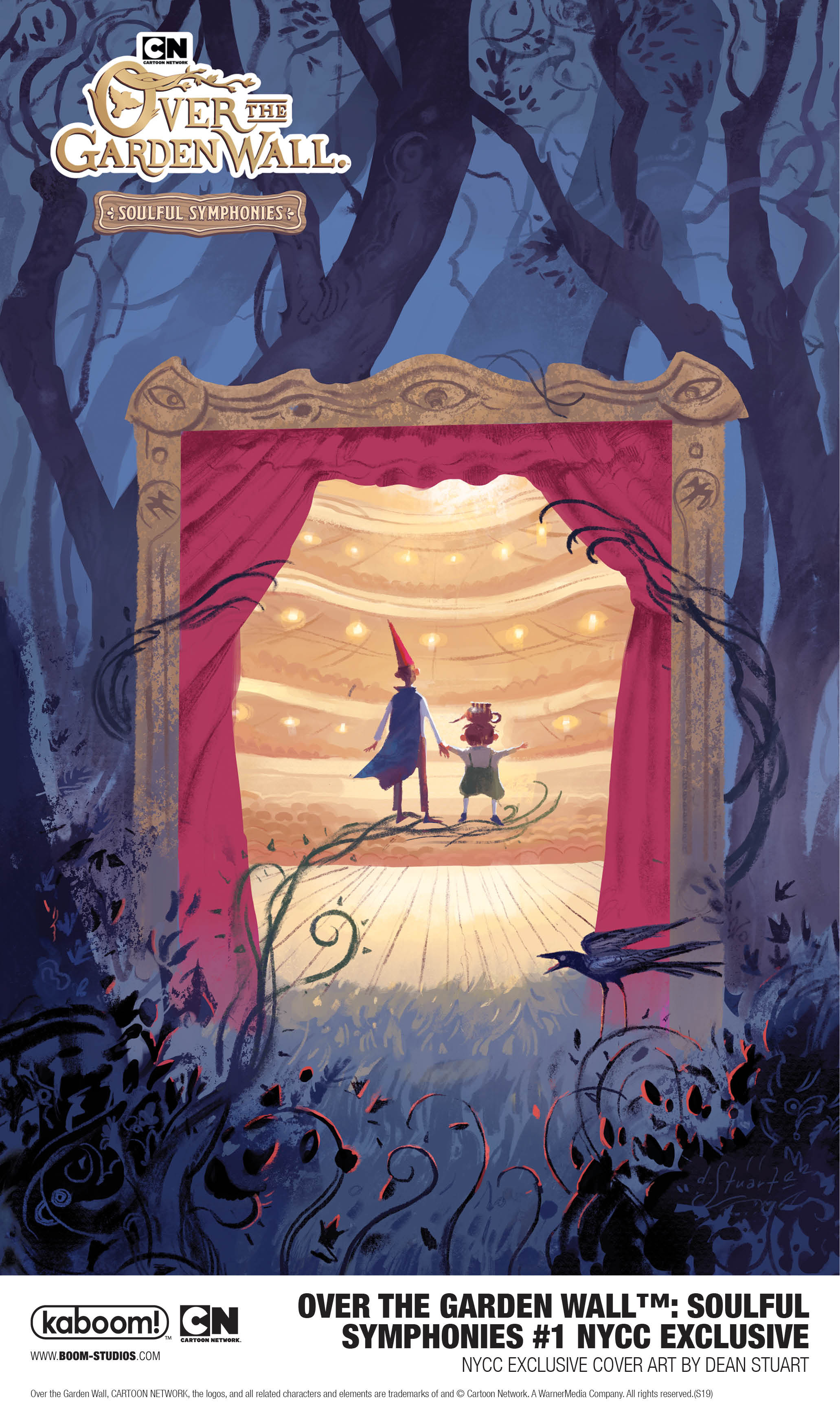 BOOM! Studios NYCC exclusives: Over the Garden Wall™: Soulful Symphonies #1 NYCC Exclusive Variant Cover