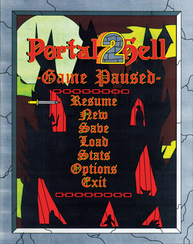 Game loading screen for Portal2Hell