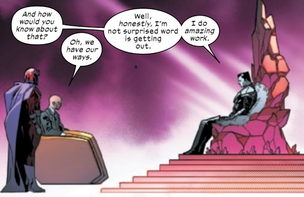 Xavier and Magneto make deal with Mr. Sinister