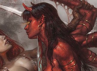 NYCC ’19: Dynamite announces Sonja and Chaos! crossover event with RED SONJA: AGE OF CHAOS Red Sonja: Age of Chaos