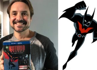Watch Will Friedle unbox BATMAN BEYOND blu-ray box set