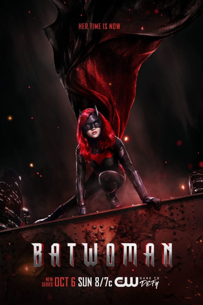 Batwoman Actress Rachel Skarsten stars in this new CW show, advertised here via key art poster
