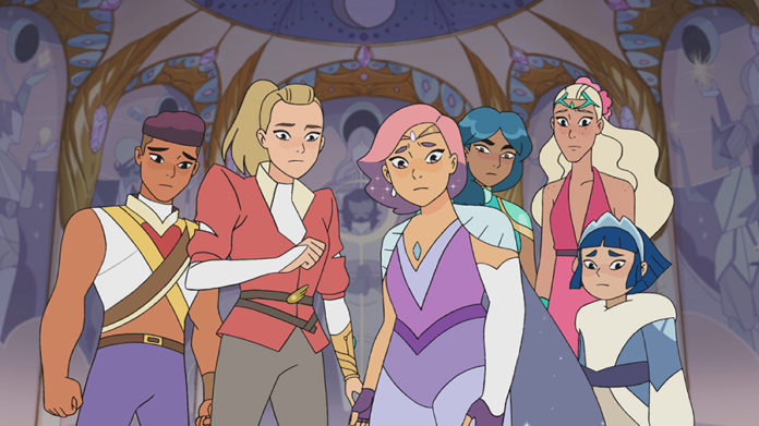 Bow, Adora, Glimmer, Mermista,Perfuma, Frosta She-Ra S4