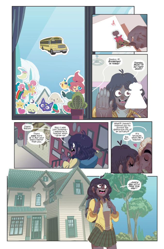 field tripping comic page