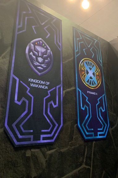 NYCC 2019 House Banners for Marvel Realm of Champions