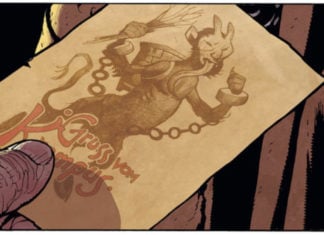 Celebrate the holidays with a Krampus miniature for Hellboy: The Board Game