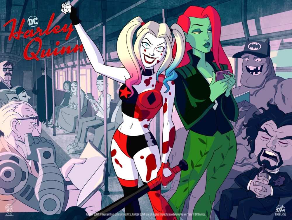 Harley Quinn cartoon